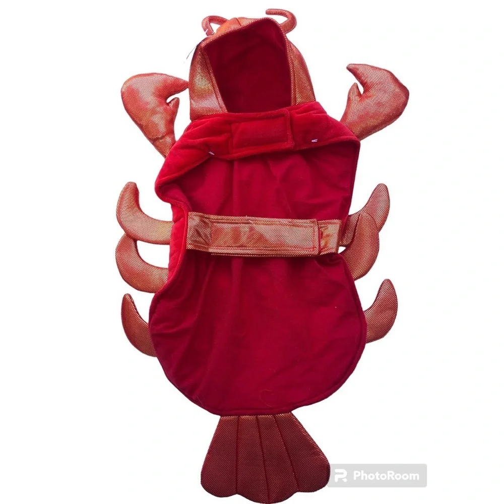 NWT Lobster Halloween Dog Costume L